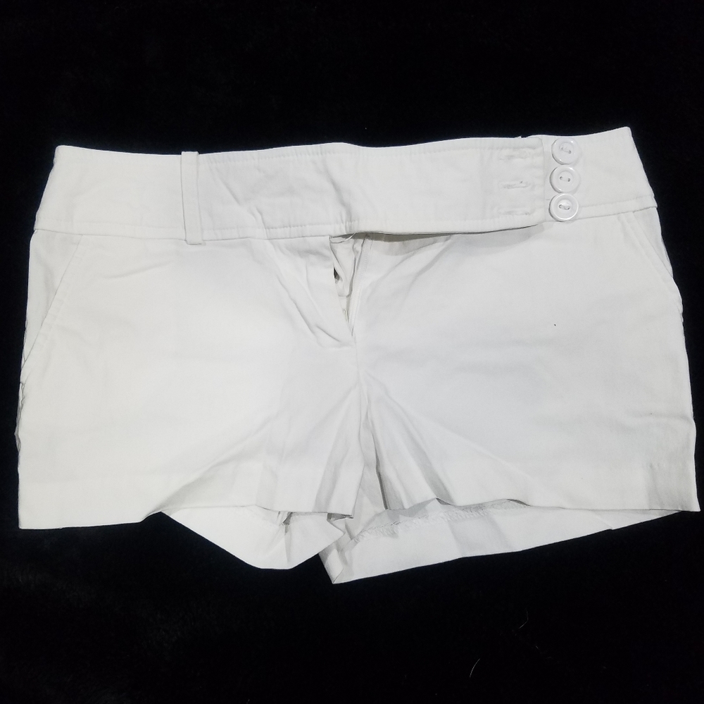 White dressy shorts